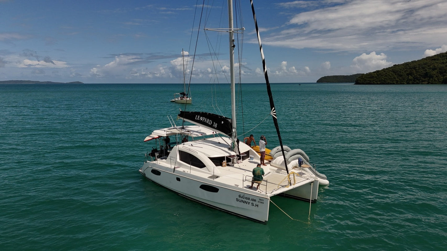 Sunny, 38-foot catamaran