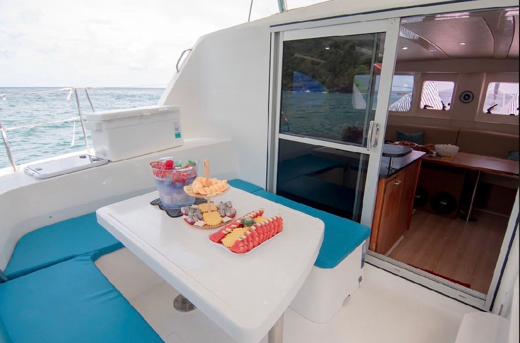 Sunny, 38-foot catamaran